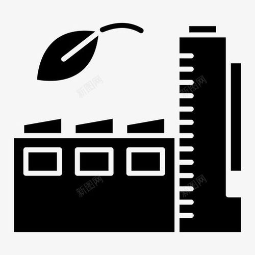 綠色工廠生態能源圖標 免費下載與創意設計全攻略