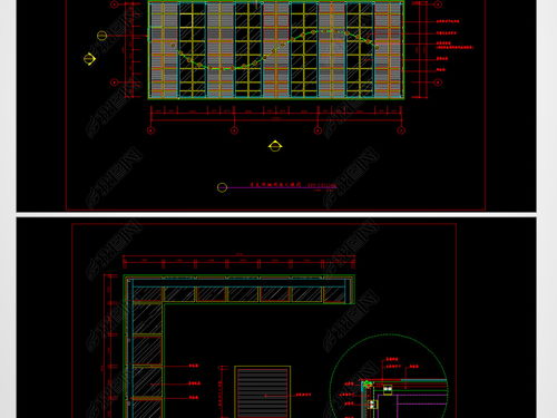 精品玻璃采光頂節點施工圖紙CAD圖紙設計與平面圖下載指南