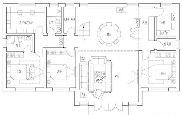 五套新中式別墅設計圖集 平面布局與空間意境全解析